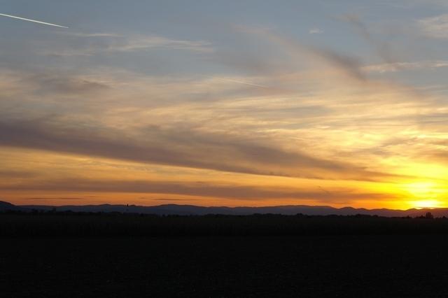 Sonnenuntergang am Wora  34